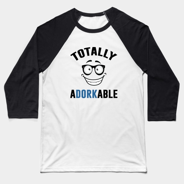 Totally Adorkable Nerd Baseball T-Shirt by mstory